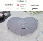 Zafu Yoga Bolster Meditation Cushion.
