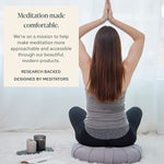 Zafu Yoga Bolster Meditation Cushion.