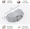 Zafu Yoga Bolster Meditation Cushion.